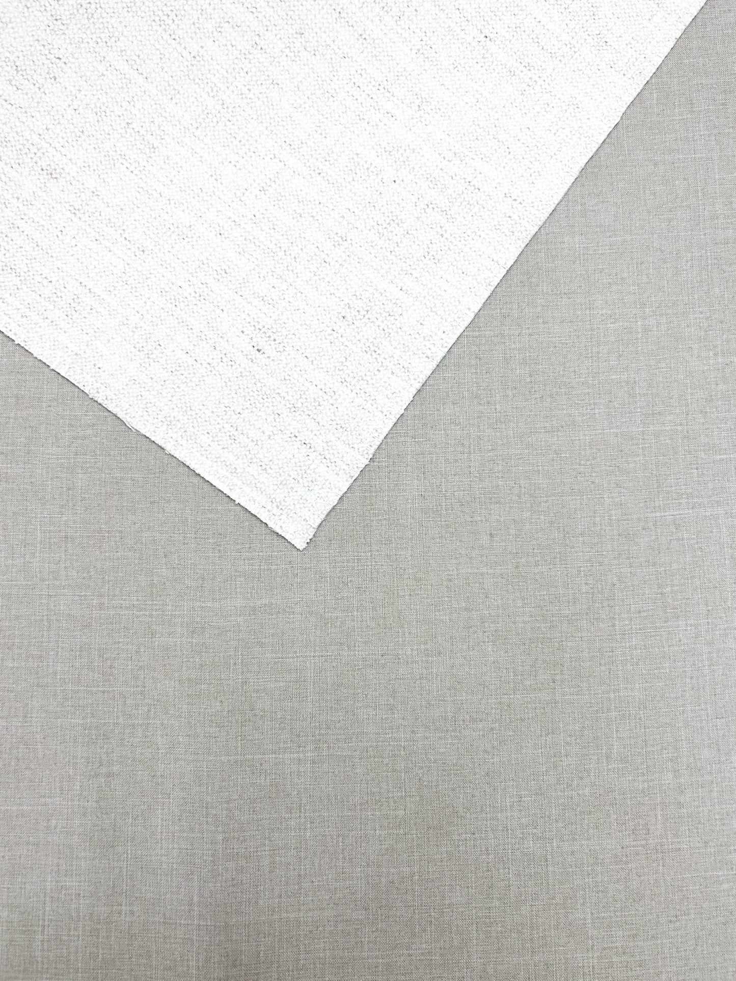 Rollable Doublesided Textile Styling Mat + Storage bag | white/cream + beige