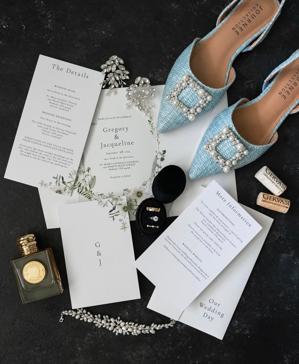 Hand painted, rollable styling mat for wedding photography|charcoal