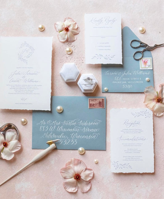 Hand painted, rollable styling mat for wedding photography|neutral blush