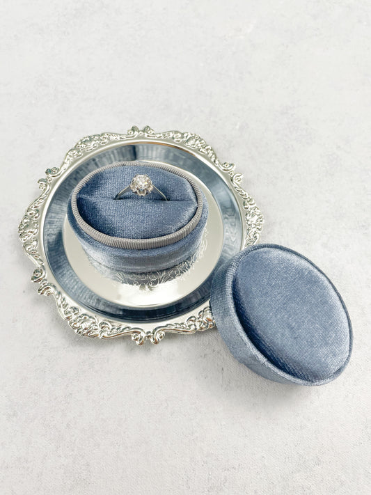 Mini Ring Dish Silver or Gold | Wedding Flat Lay Props | Flat Lay Styling