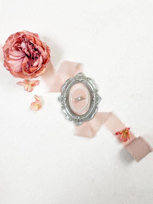 Vintage Mini Frame Gold or Silver | Wedding Flat Lay Props | Flat Lay Styling