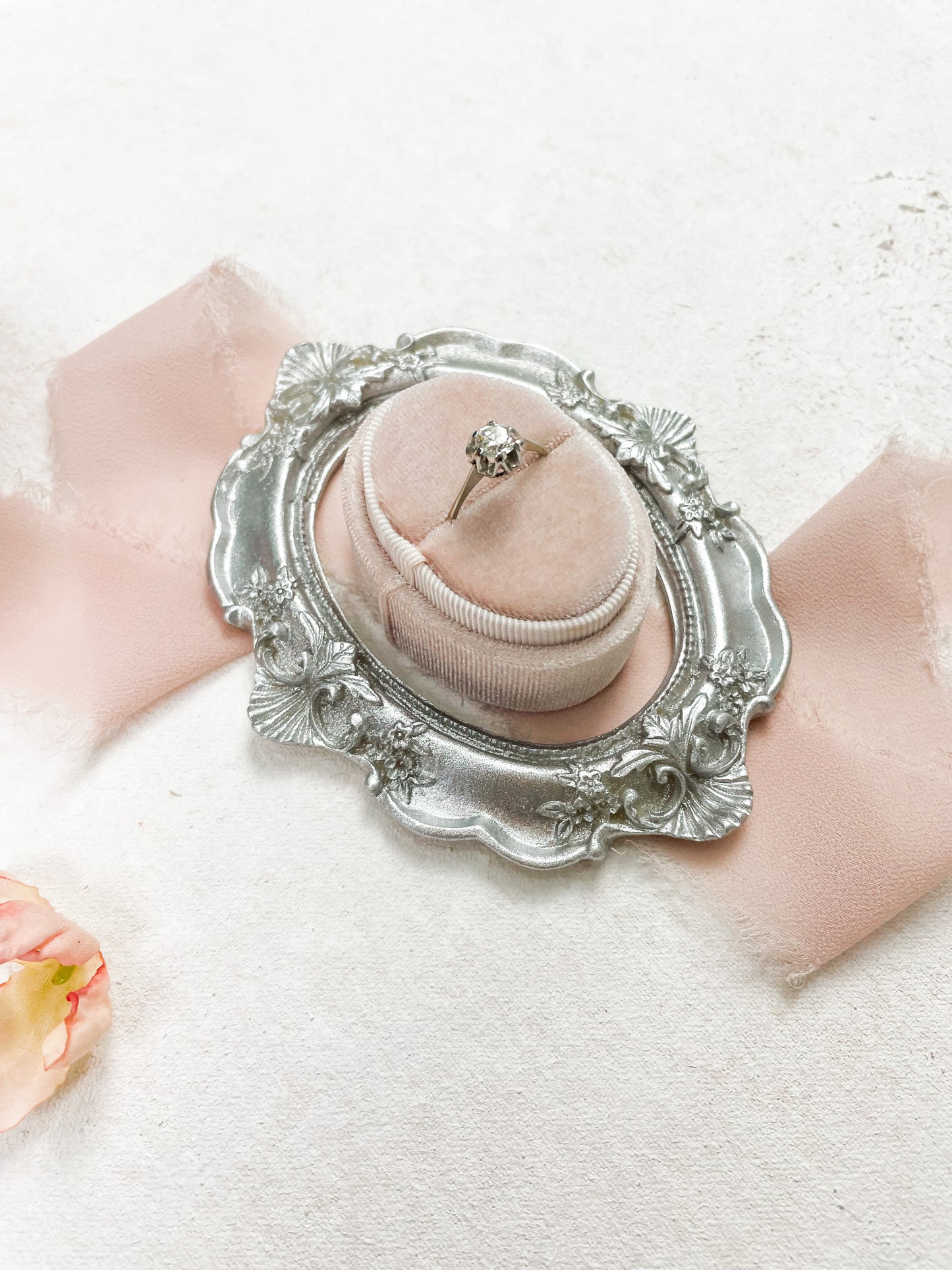 Vintage Mini Frame Gold or Silver | Wedding Flat Lay Props | Flat Lay Styling