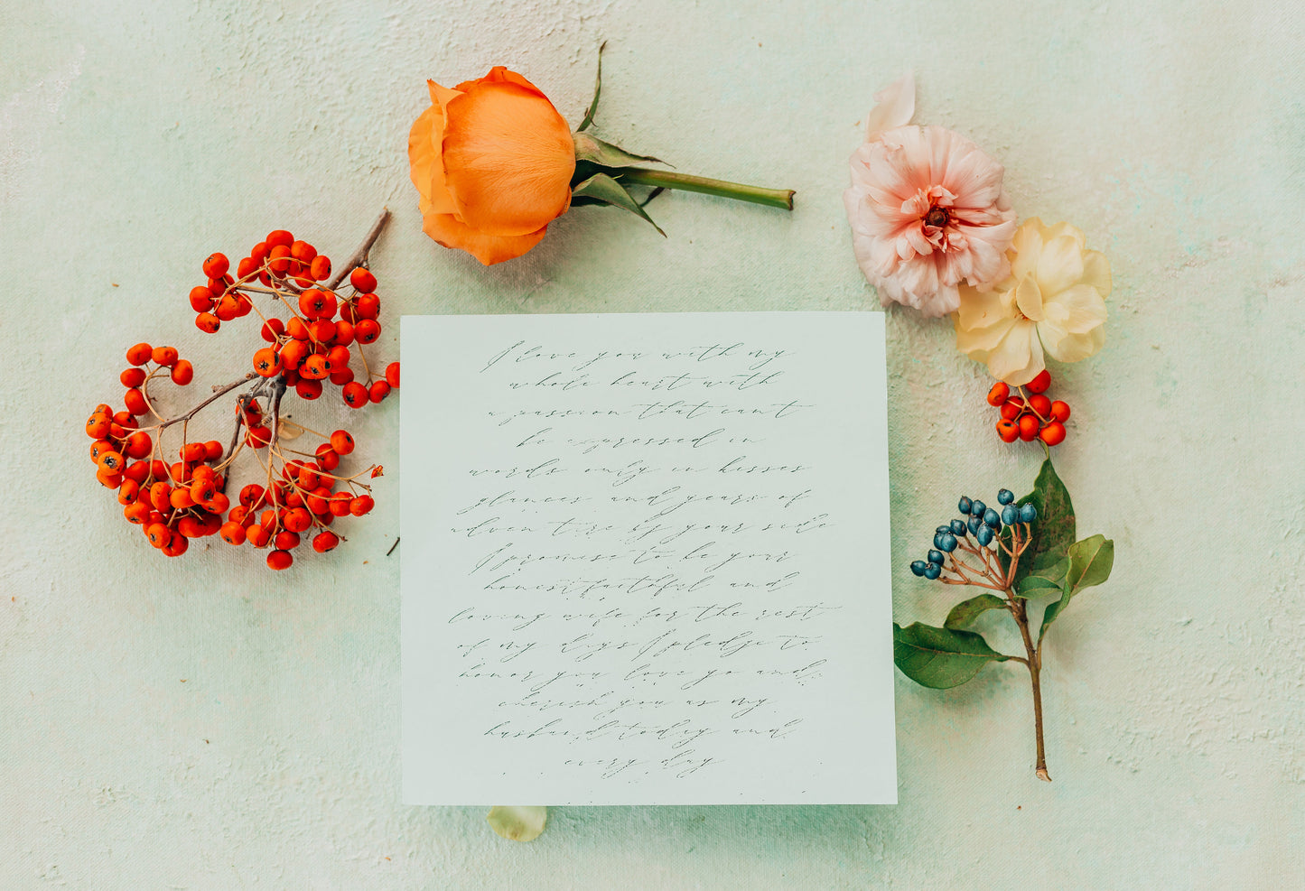 light green wedding backdrop