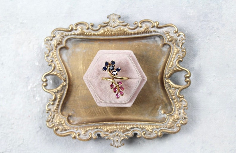 Vintage Gold or Silver Ring Dish