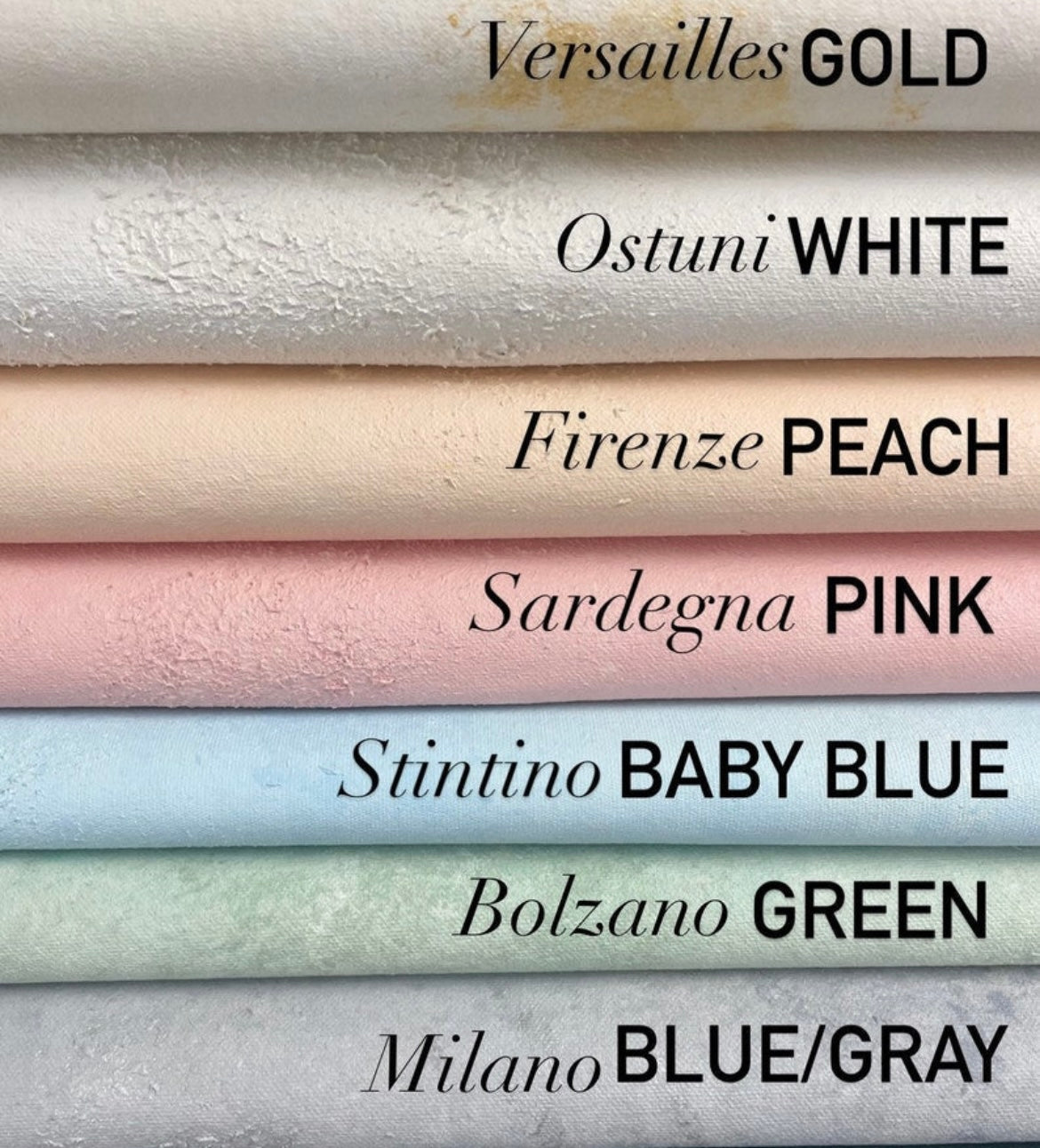Bundle of 5 Rollable styling mats | Hand Painted and textured | buy (5) 24"x16" mats or (5) 24"x34" mats